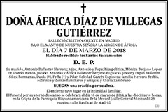 África Díaz de Villegas Gutiérrez